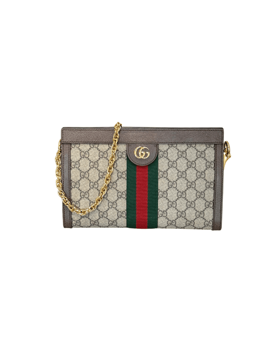 GUCCI OPHIDIA CON FASCIA WEB E CATENA DORATA
