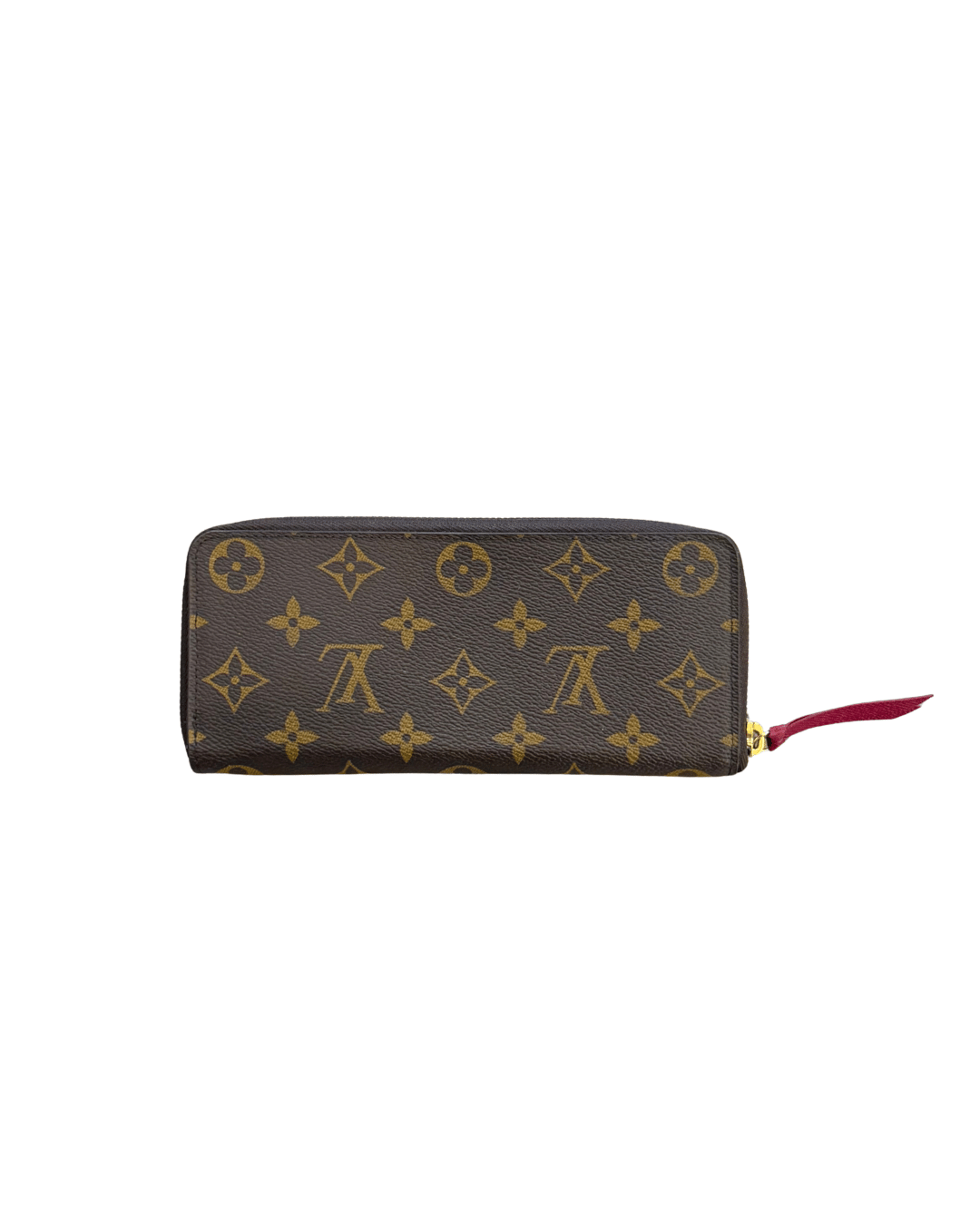PORTAFOGLIO MONOGRA CLEMENCE LOUIS VUITTON INTERNO CILIEGIA