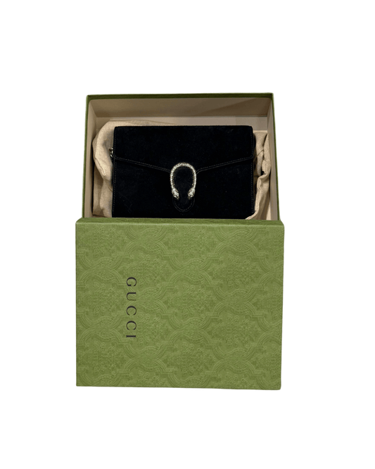 GUCCI DYONISUS SUEDE NERO