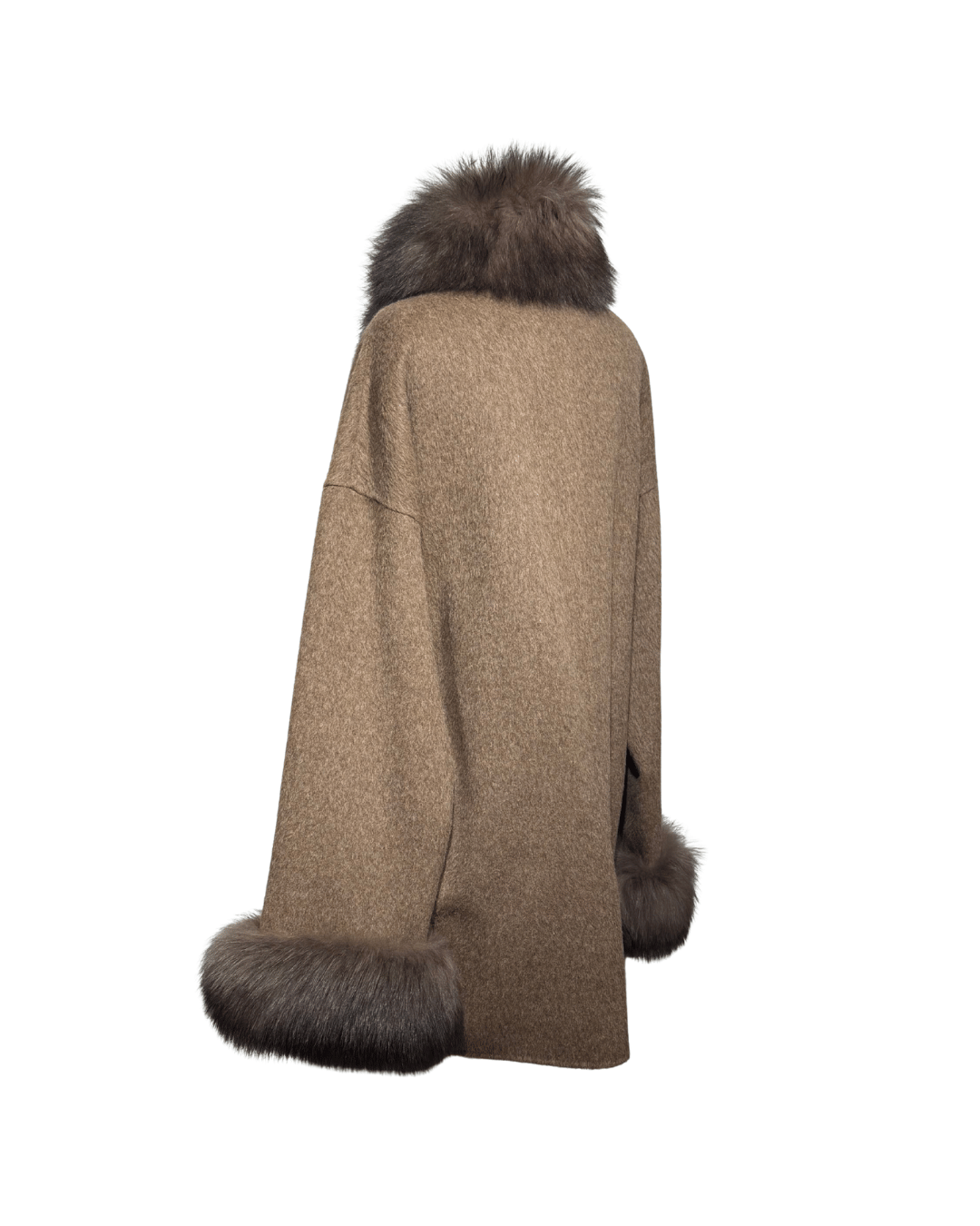 CAPPOTTINO MOCACCINO CON PELO DI VOLPE