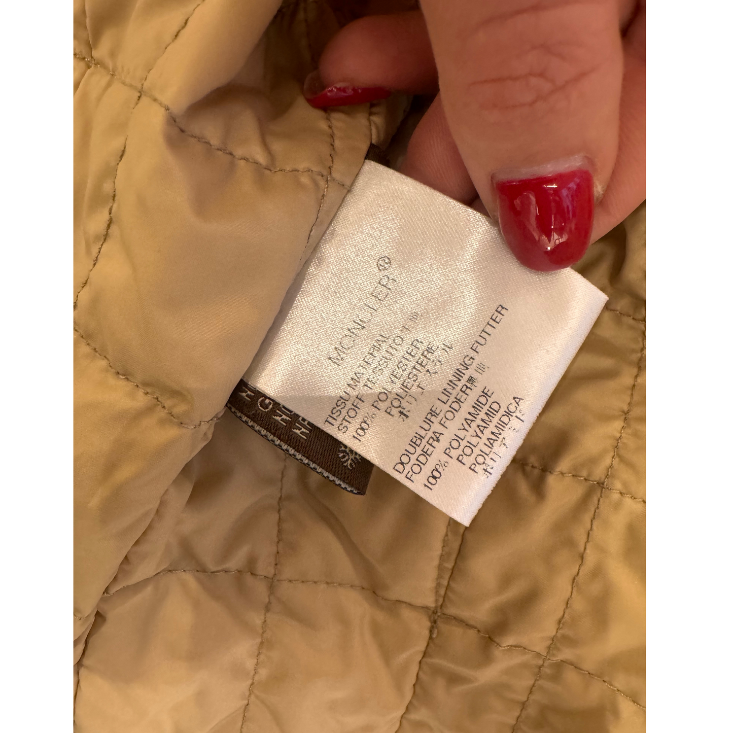 GIACCA MONCLER IMPERMEABILE