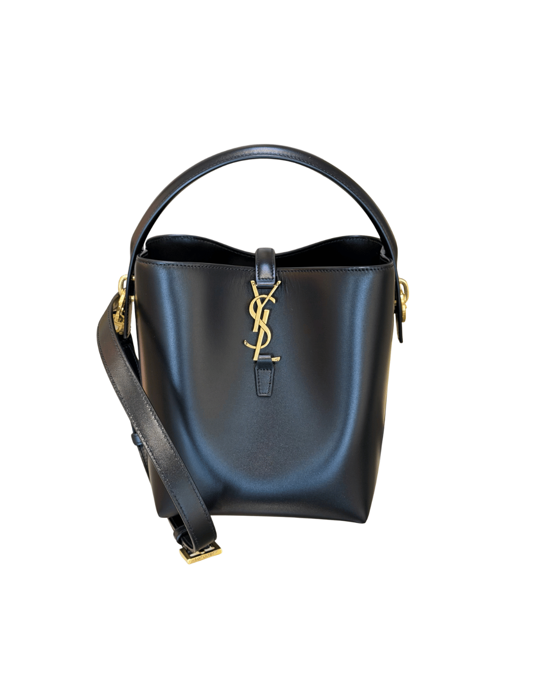 SECCHIELLO 37 SMALL YSL NERO LUCIDO