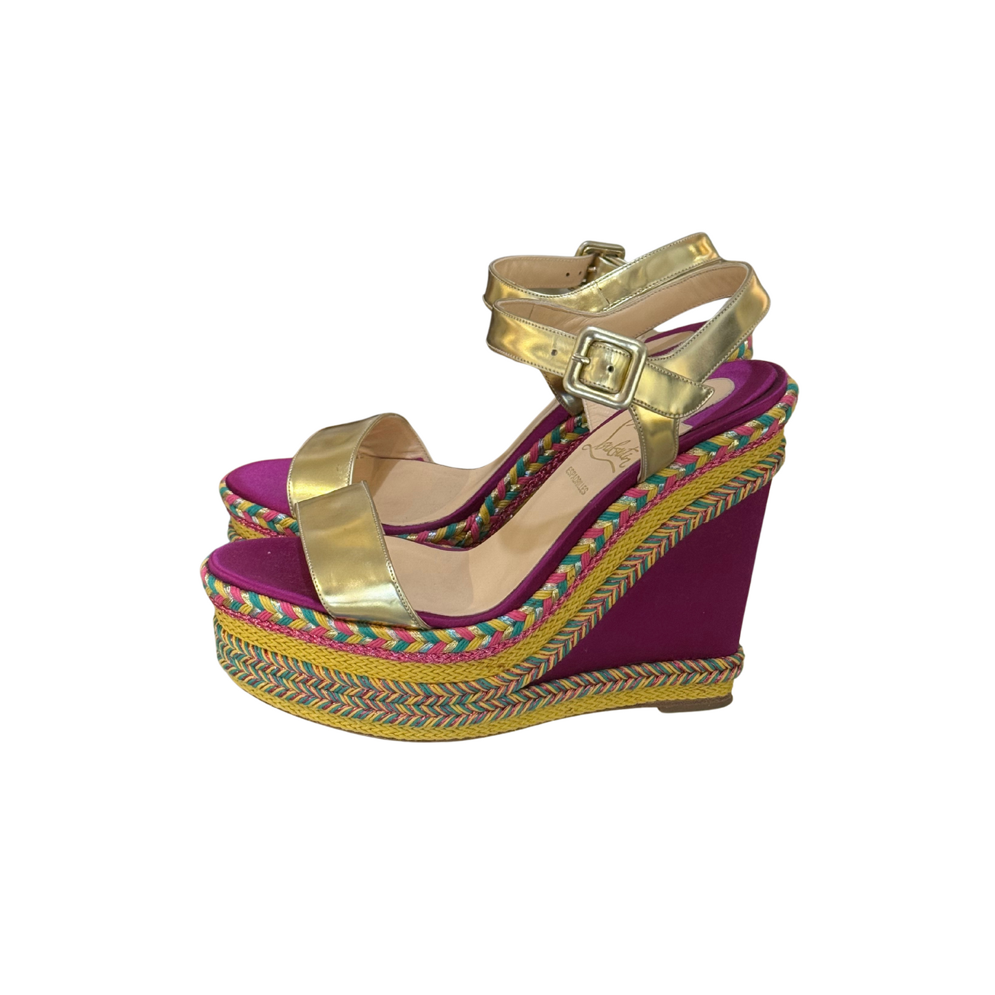 SANDALI CON ZEPPA LOUBOUTIN Nr 37.5