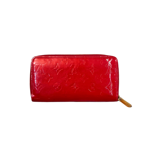 ZIPPY LOUIS VUITTON VERNIS ROSSO