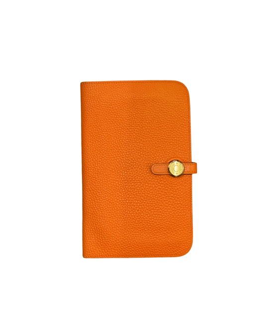 PORTAFOGLIO DOGON HERMES ARANCIONE