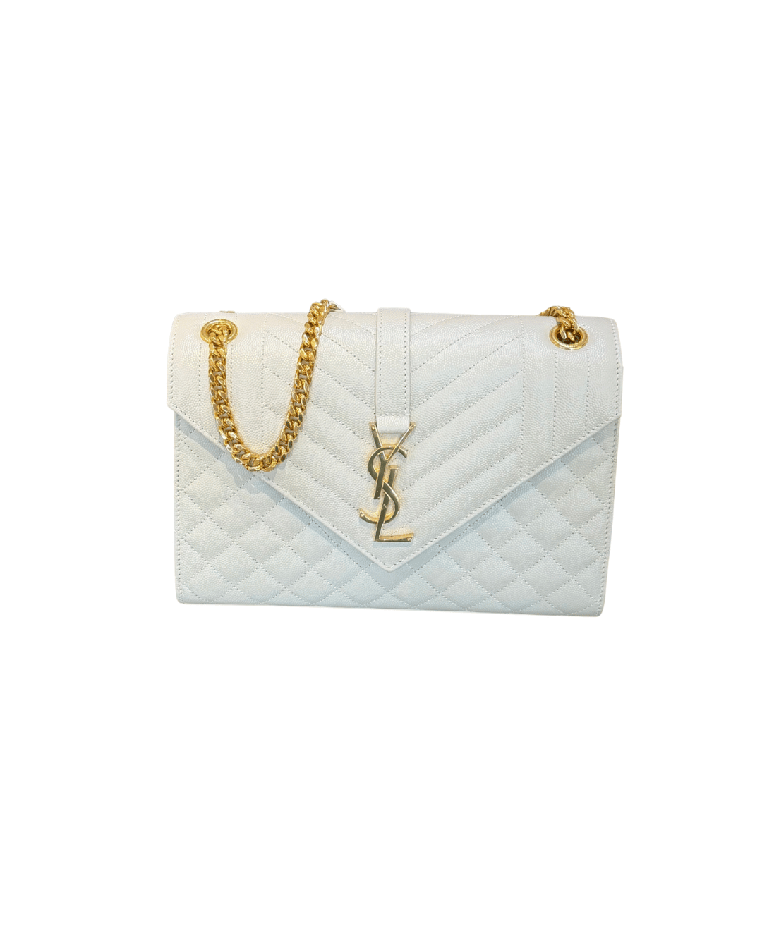 ENVELOPE MEDIA YSL AVORIO HARDWARE DORATO