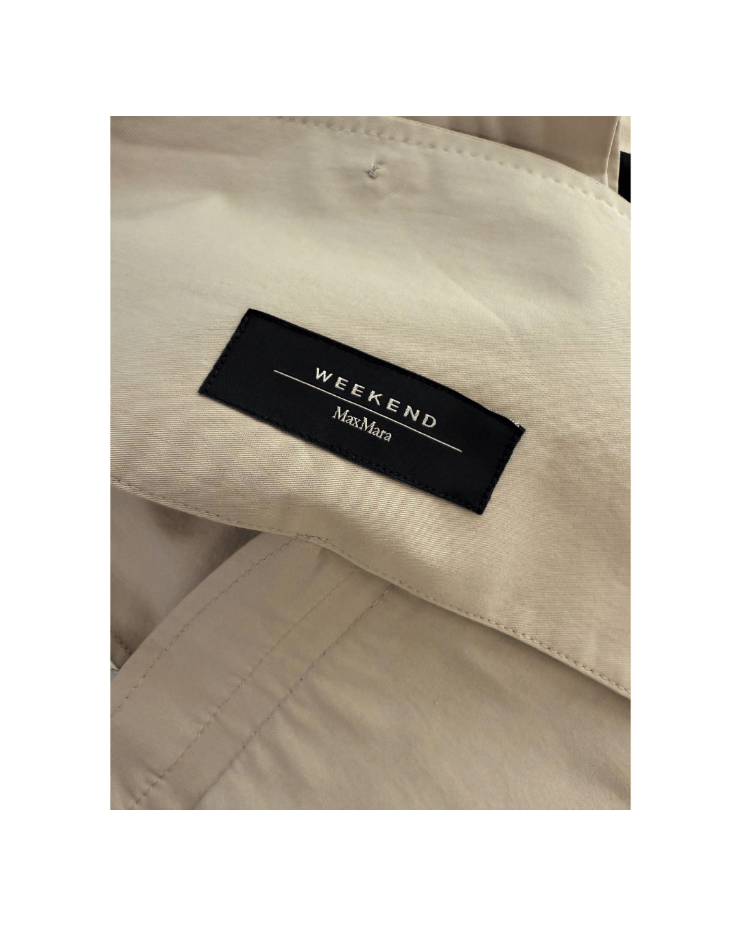 GIACCA COTONE MAXMARA BEIGE