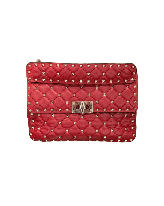 VALENTINO SPIKE MEDIA ROSSA