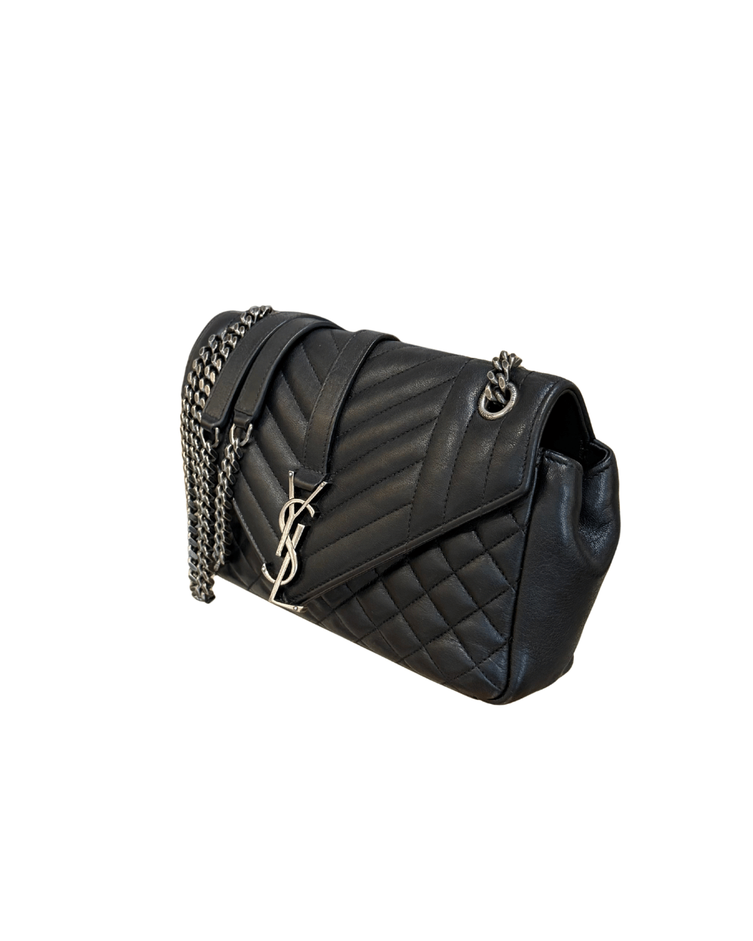 COLLEGE YSL SMALL  PELLE NERA
