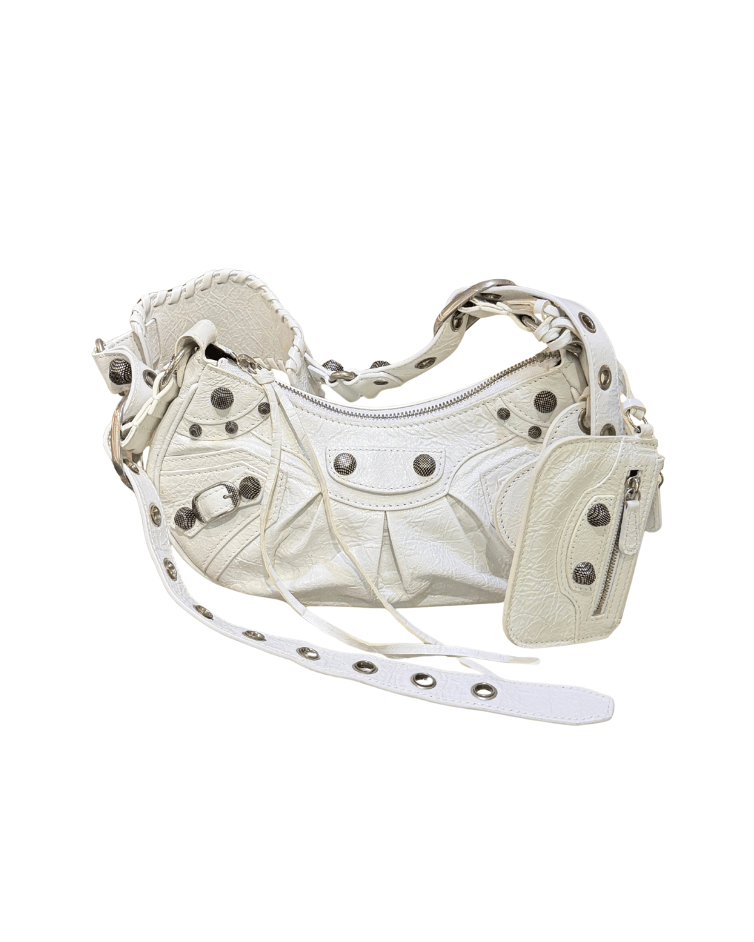 LE CAGOLE BALENCIAGA XS BIANCA