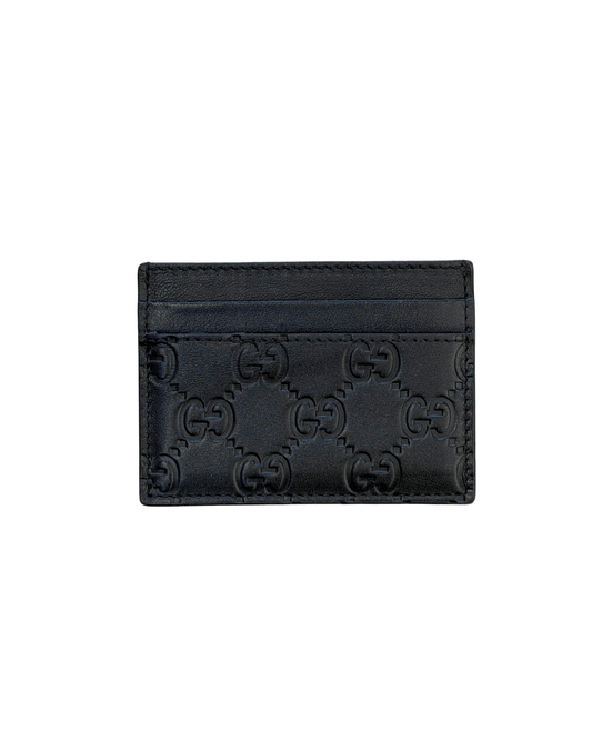 PORTACARTE GUCCI PELLE NERA