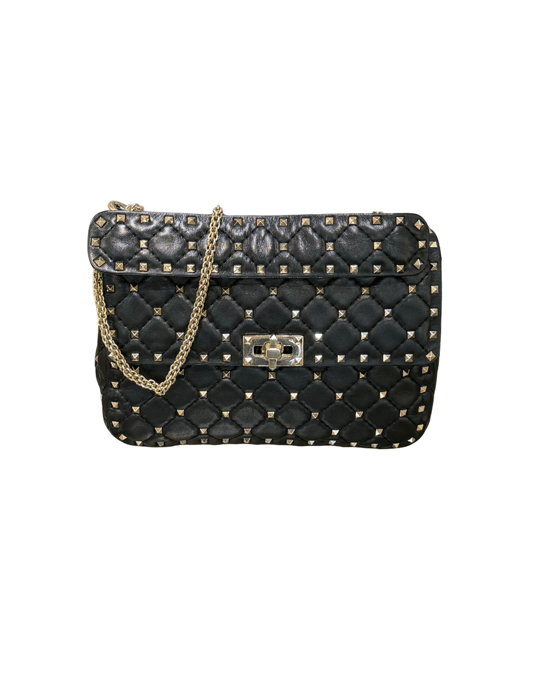 VALENTINO SPIKE MEDIA NERA