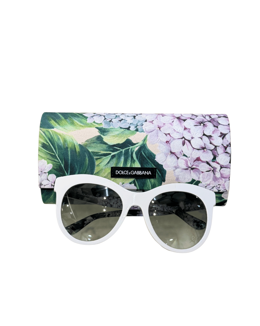 OCCHIALI BIANCHI D&G CON CUSTODIA