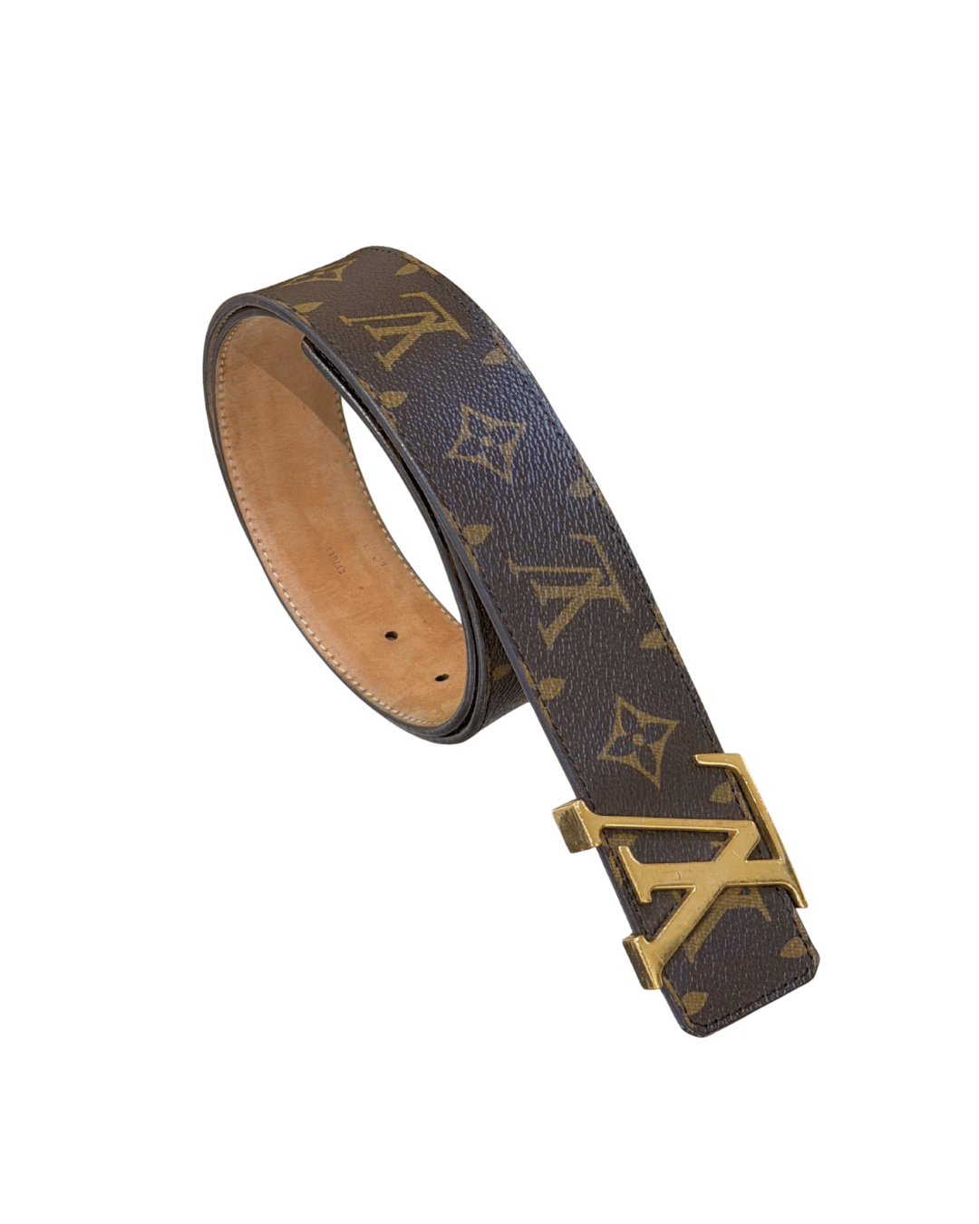 CINTURA LOUIS VUITTON INITIALES MONOGRAM misura 80