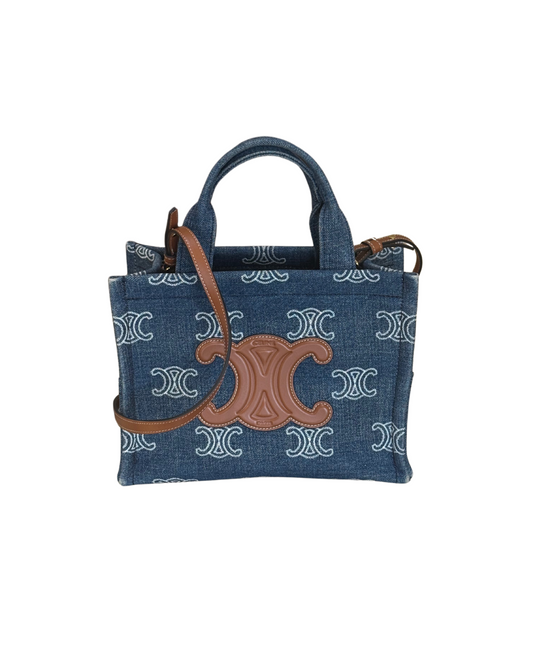 CELINE CABAS THIAS DENIM