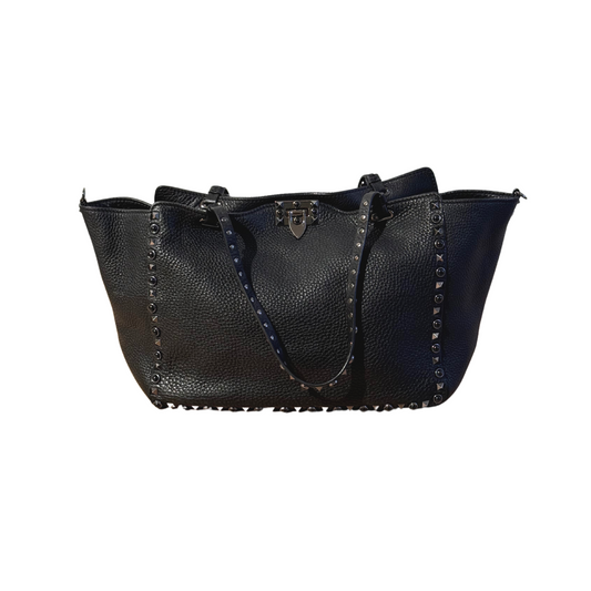 VALENTINO ROCKSTUD NERA PELLE