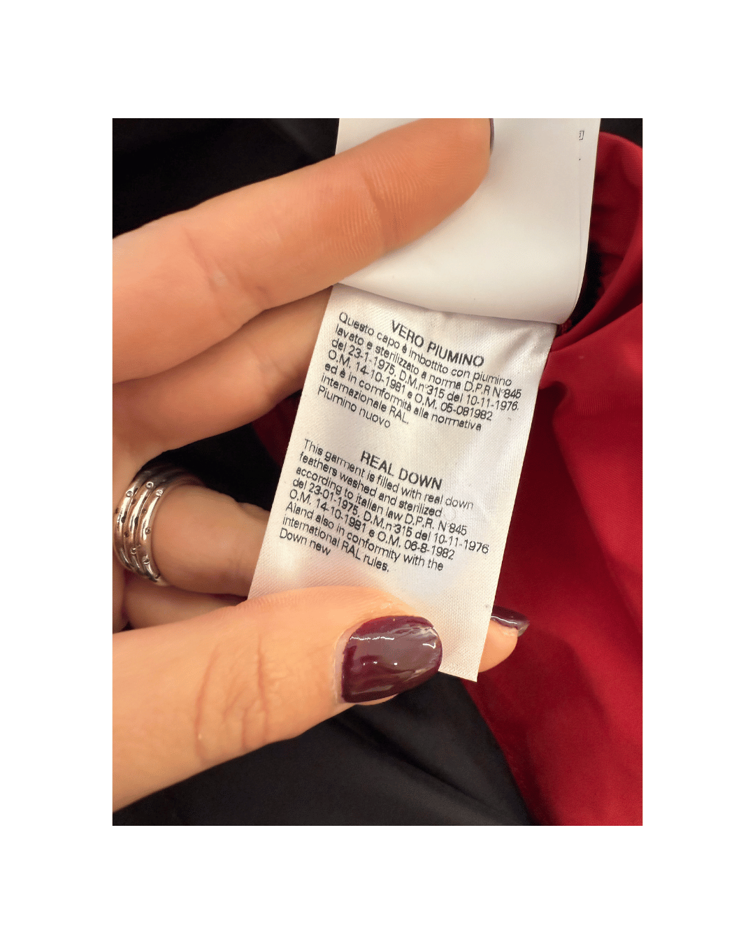 GILET DSQUARED2 ROSSO