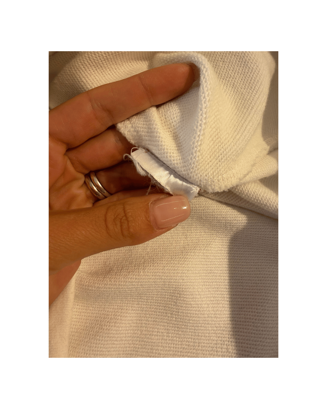 ABITO FELPA BIANCO CON CATENA ELISABETTA FRANCHI Tg 40