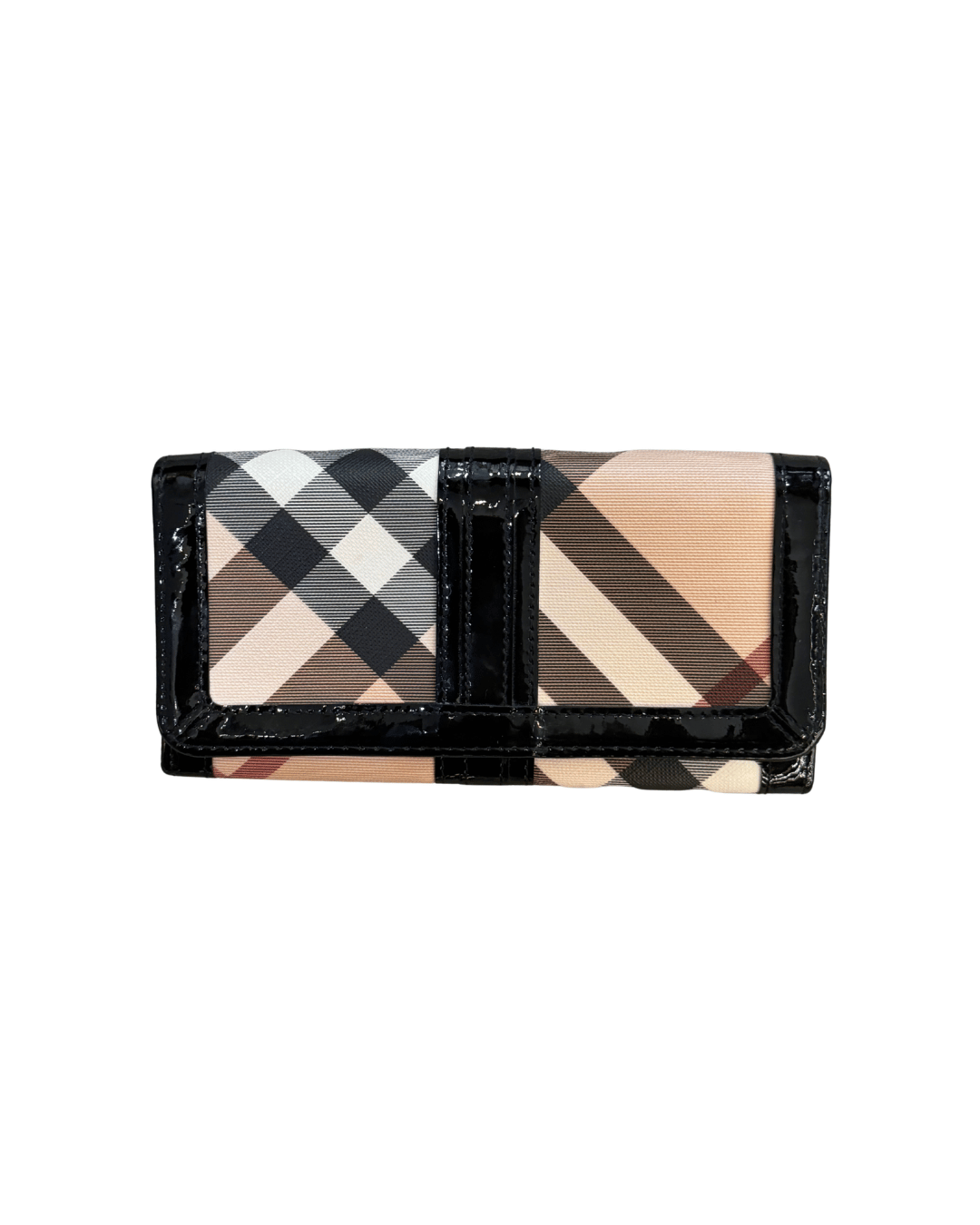 PORTAFOGLIO BURBERRY RIFINITURE PELLE NERA
