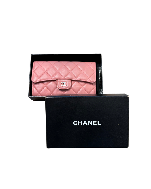PORTAFOGLIO CHANEL ROSA BABY