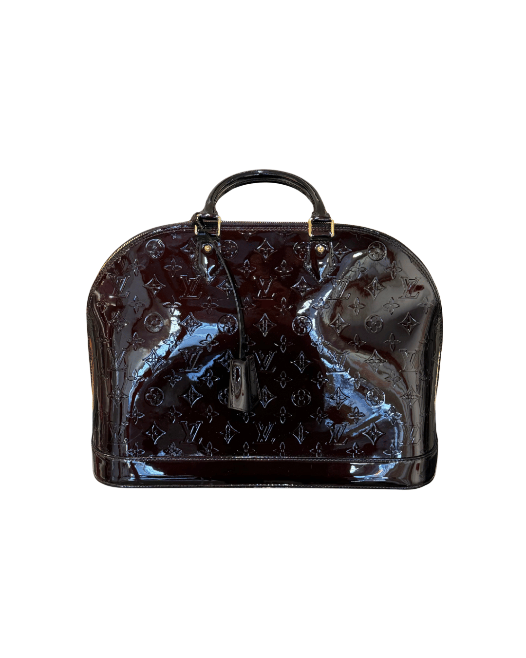 ALMA GM VERNIS BORDEAUX LOUIS VUITTON