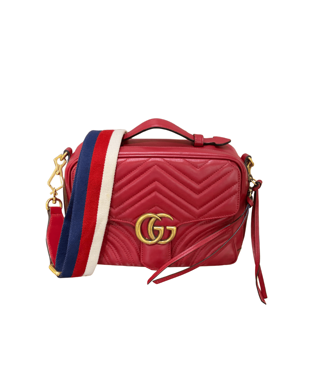 GUCCI ROSSA MARMONT RETTANGOLARE