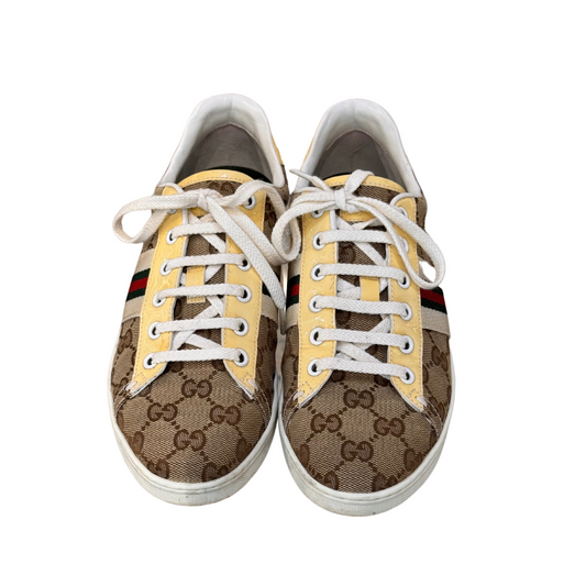 SNEAKERS GUCCI RIFINITURE GIALLE