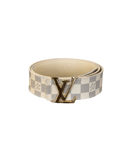 CINTURA INITIALES DAMIER AZUR 80