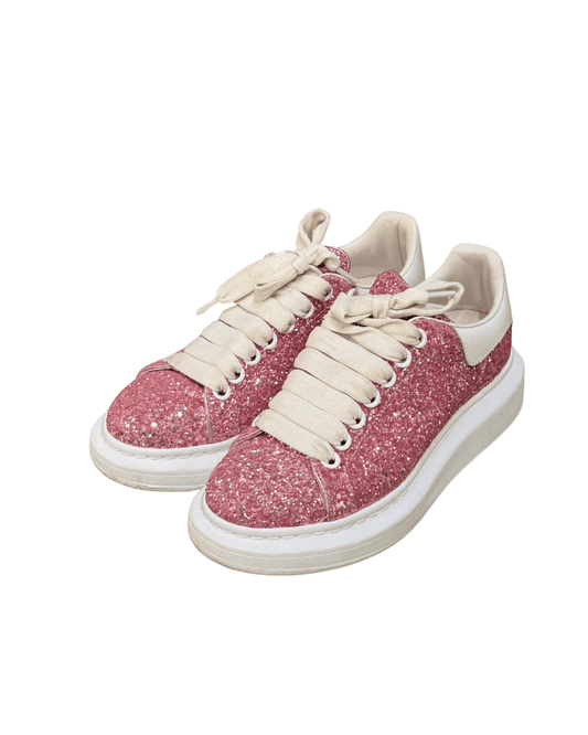 SNEAKERS ALEXANDER MCQUEEN GLITTER ROSA Nr 37