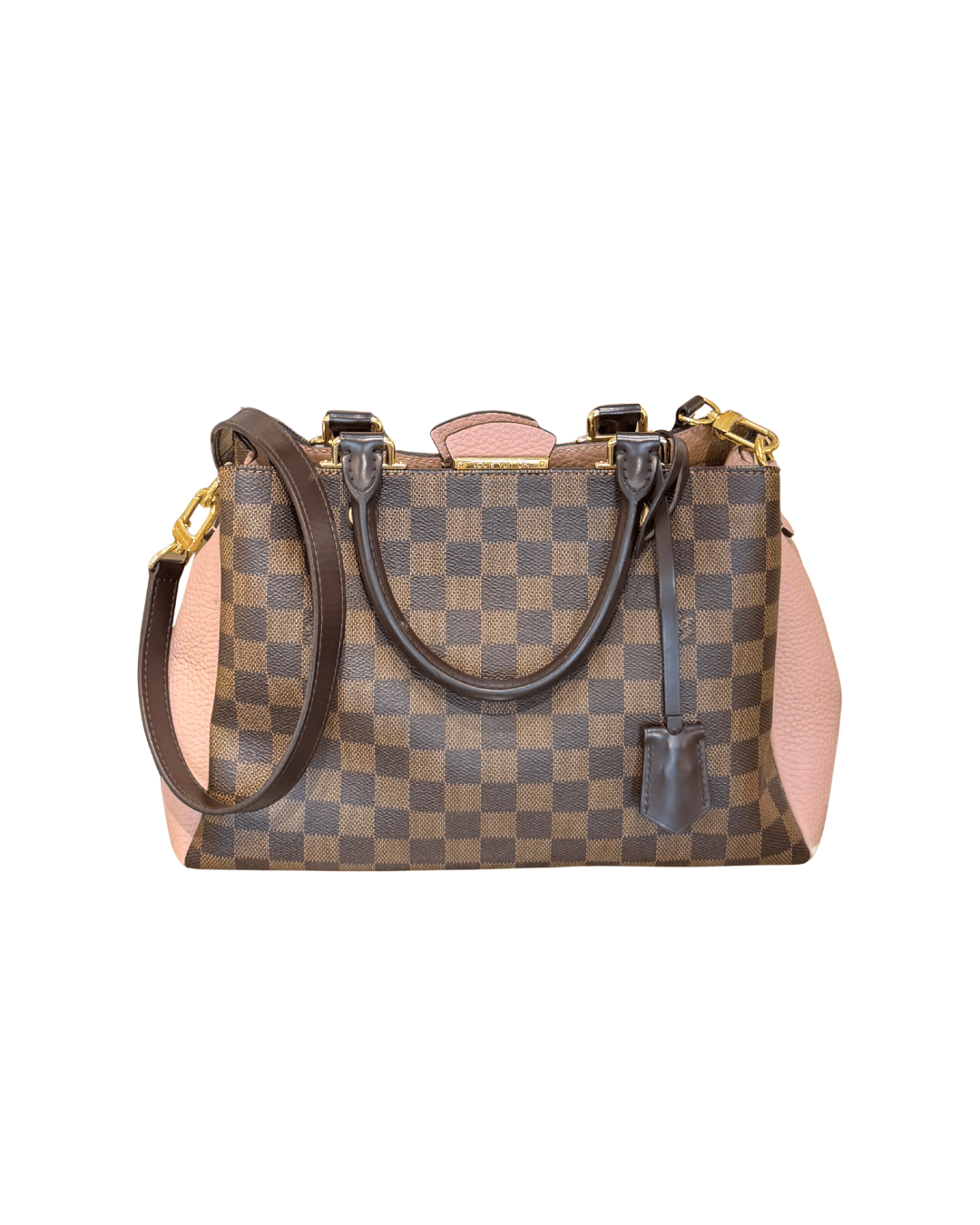 BRITTANY LOUIS VUITTON DAMIER EBENE RIFINITURE ROSA