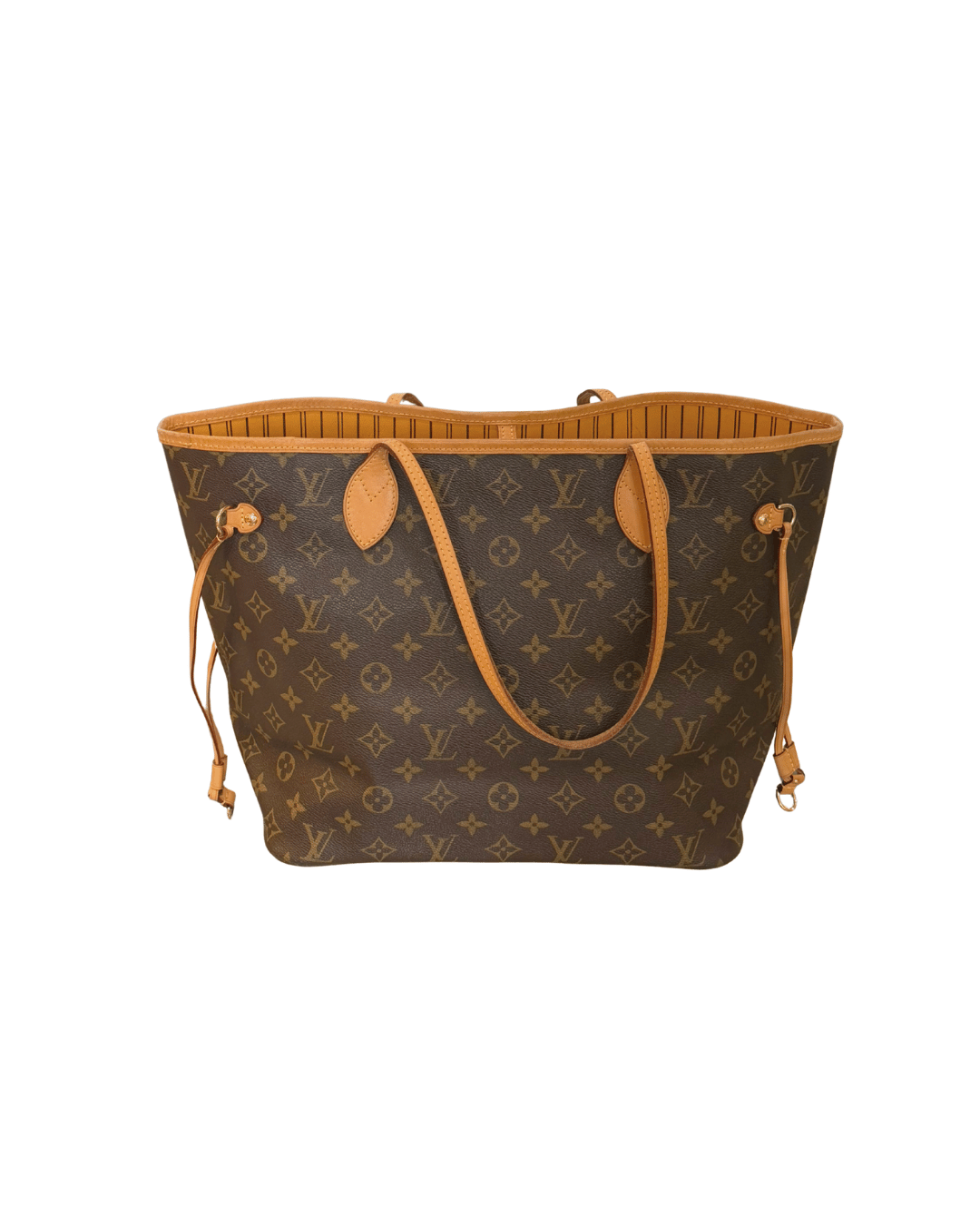 NEVERFULL MM MONOGRAM INTERNO SENAPE