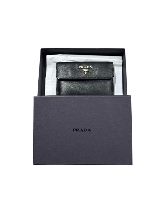 PICCOLO PORTAFOGLIO PRADA PELLE SAFFIANO