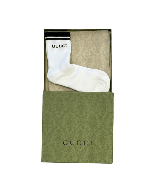 CALZINI GUCCI BIANCHI CON SCATOLA