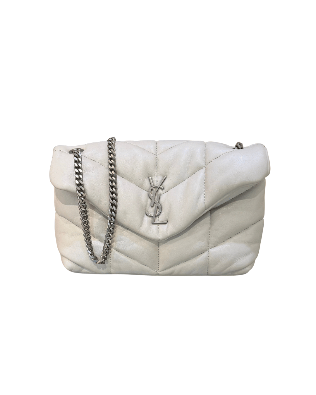 PUFFER TOY YSL AVORIO