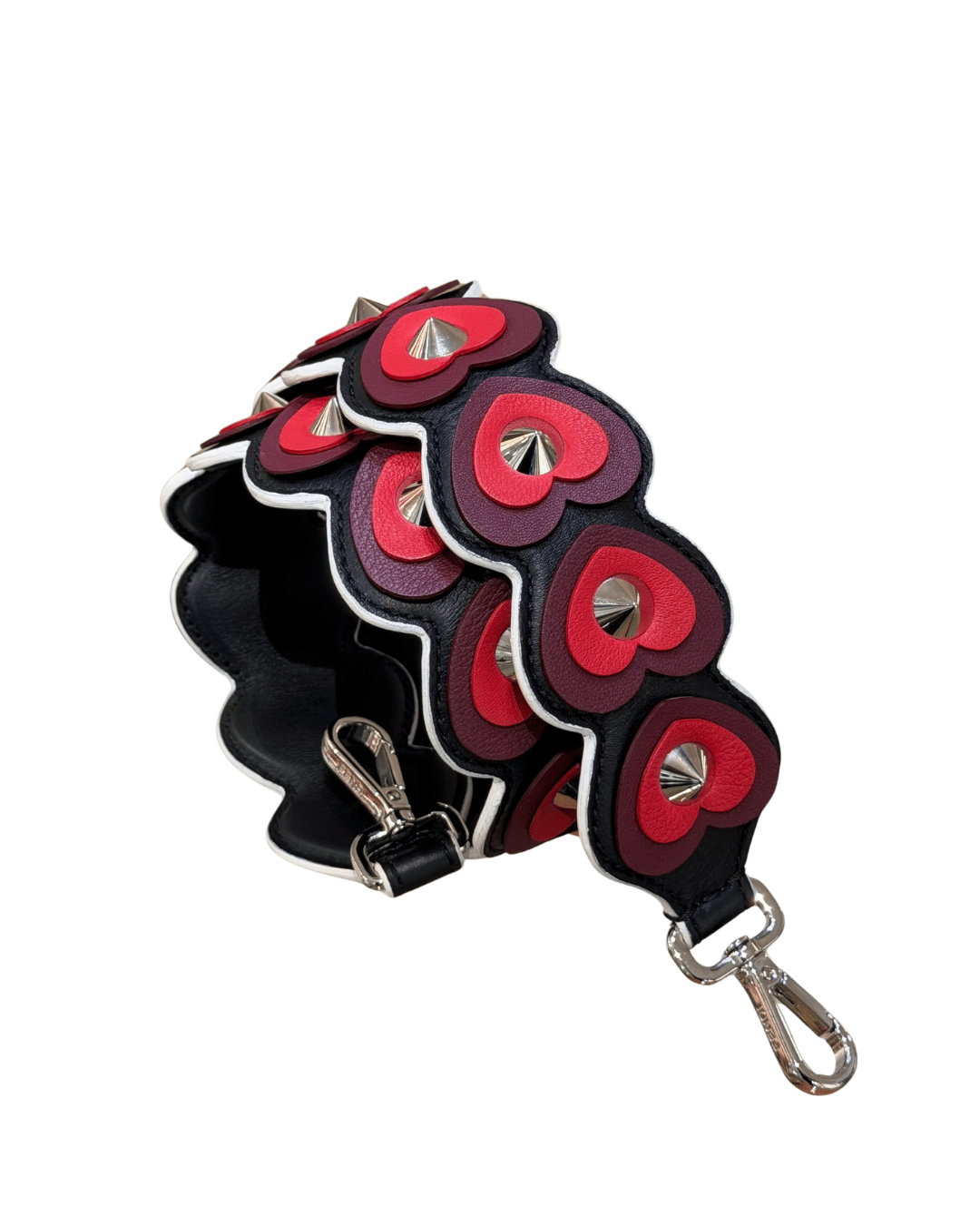 TRACOLLA "STRAP YOU" FENDI CON CUORI TRIDIMENSIONALI