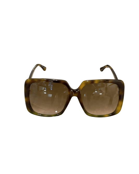 OCCHIALI GUCCI TARTARUGATI TONI VERDE