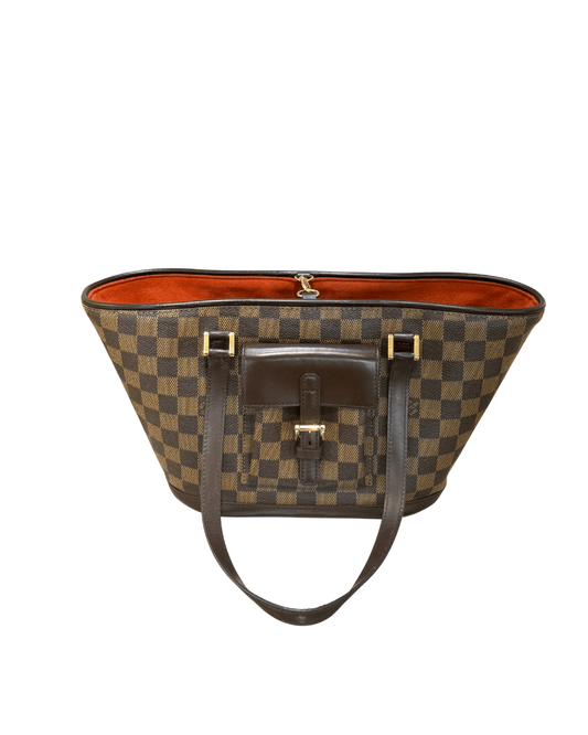 MANOSQUE DAMIER EBENE A SPALLA LOUIS VUITTON