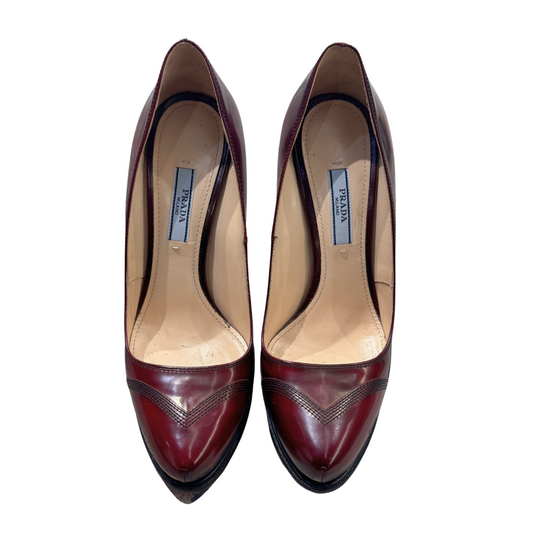 DECOLLETE PRADA BORDEAUX