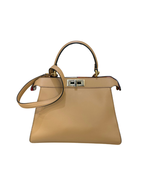 FENDI PEEKABOO MEDIA BEIGE