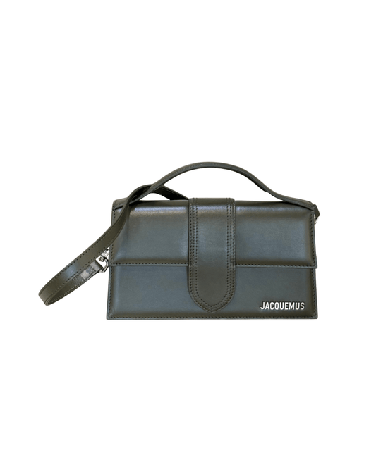 JACQUEMUS LE GRAND BAMBINO VERDE SCURO
