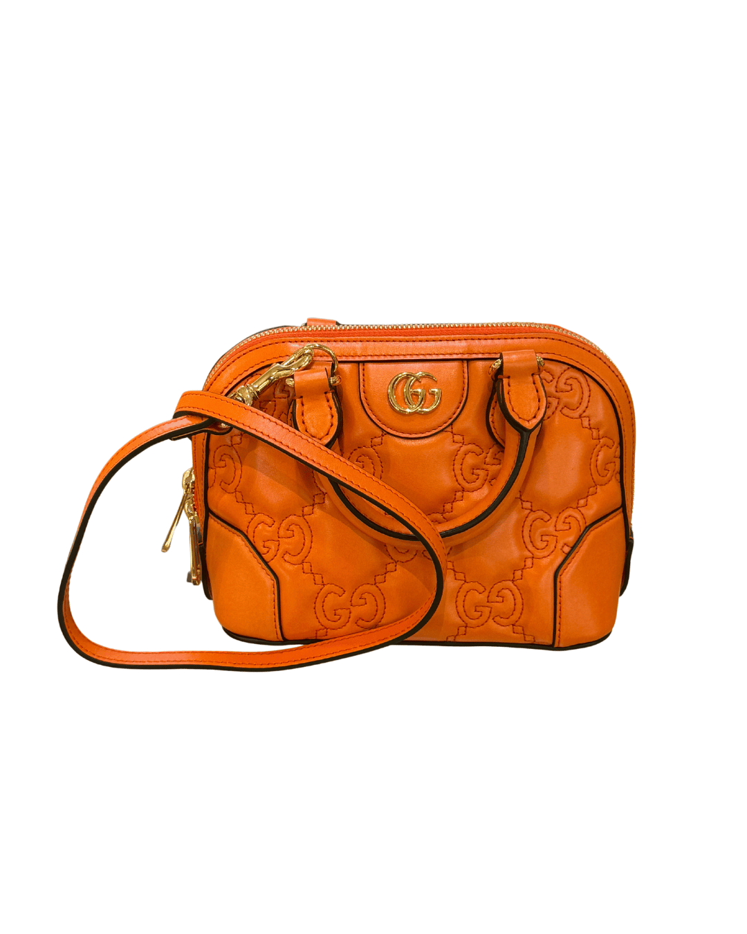 MINI BORSA GUCCI ARANCIONE GG ARANCIONE