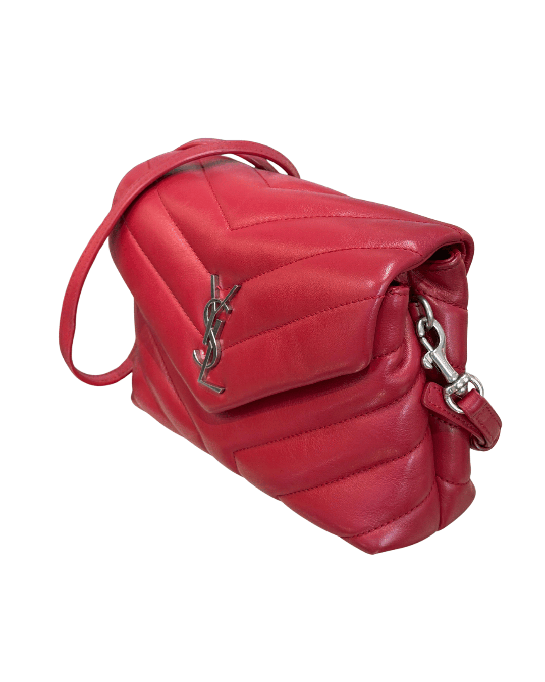 LOULOU TOY YSL CILIEGIA HARDWARE ARGENTO