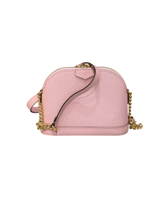 ALMA MINI LOUIS VUITTON PELLE EPI ROSA CON TRACOLLA
