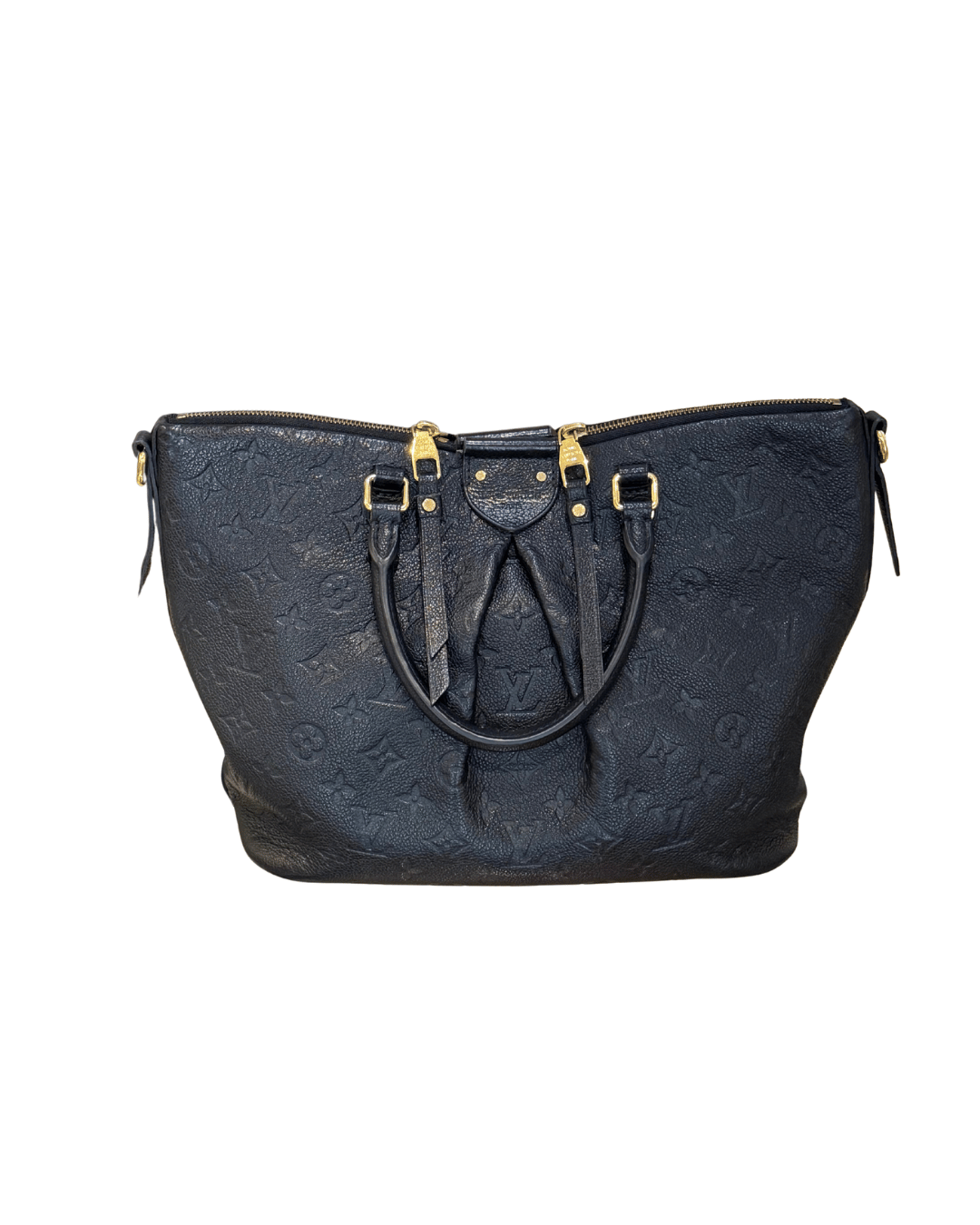 MAZARINE MM PELLE IMPRESSA NERA LOUIS VUITTON