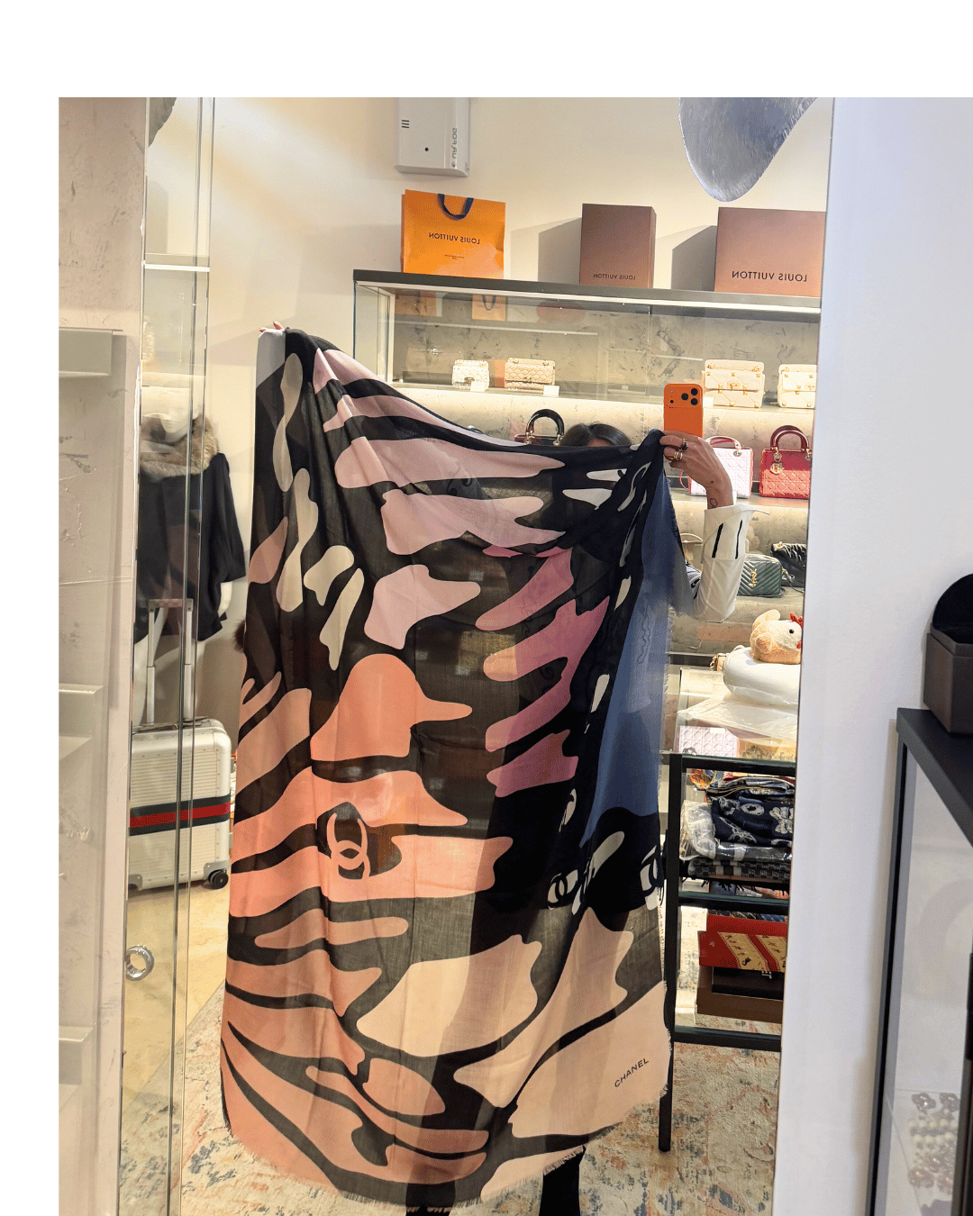 STOLA CHANEL FANTASIA CAMOUFLAGE