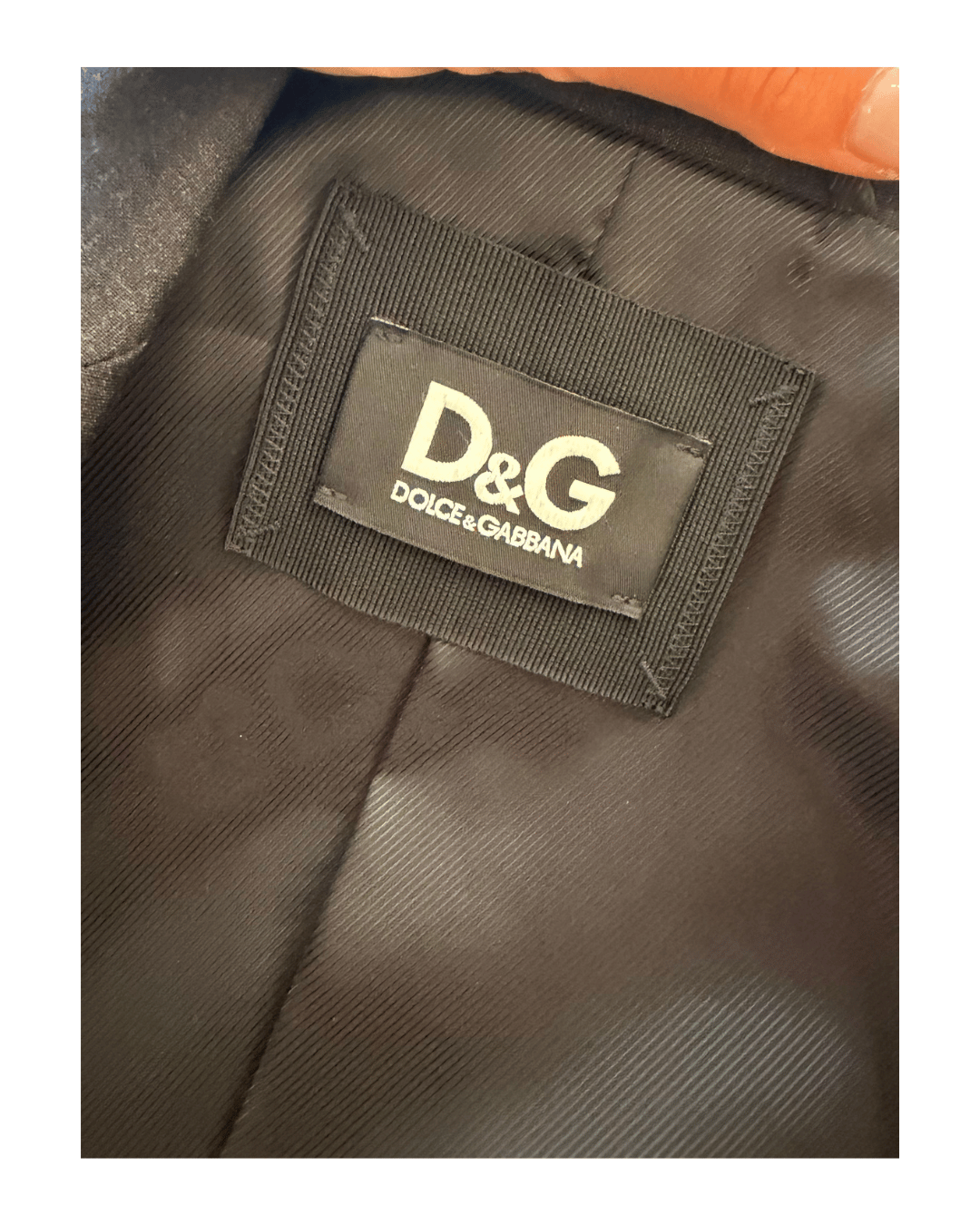 GIACCA SARTORIALE D&G GRIGIA Tg 40