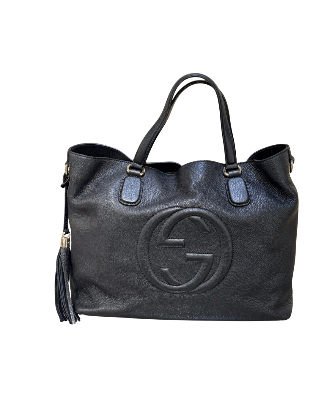 BORSA GUCCI SOHO NERA CON NAPPINA