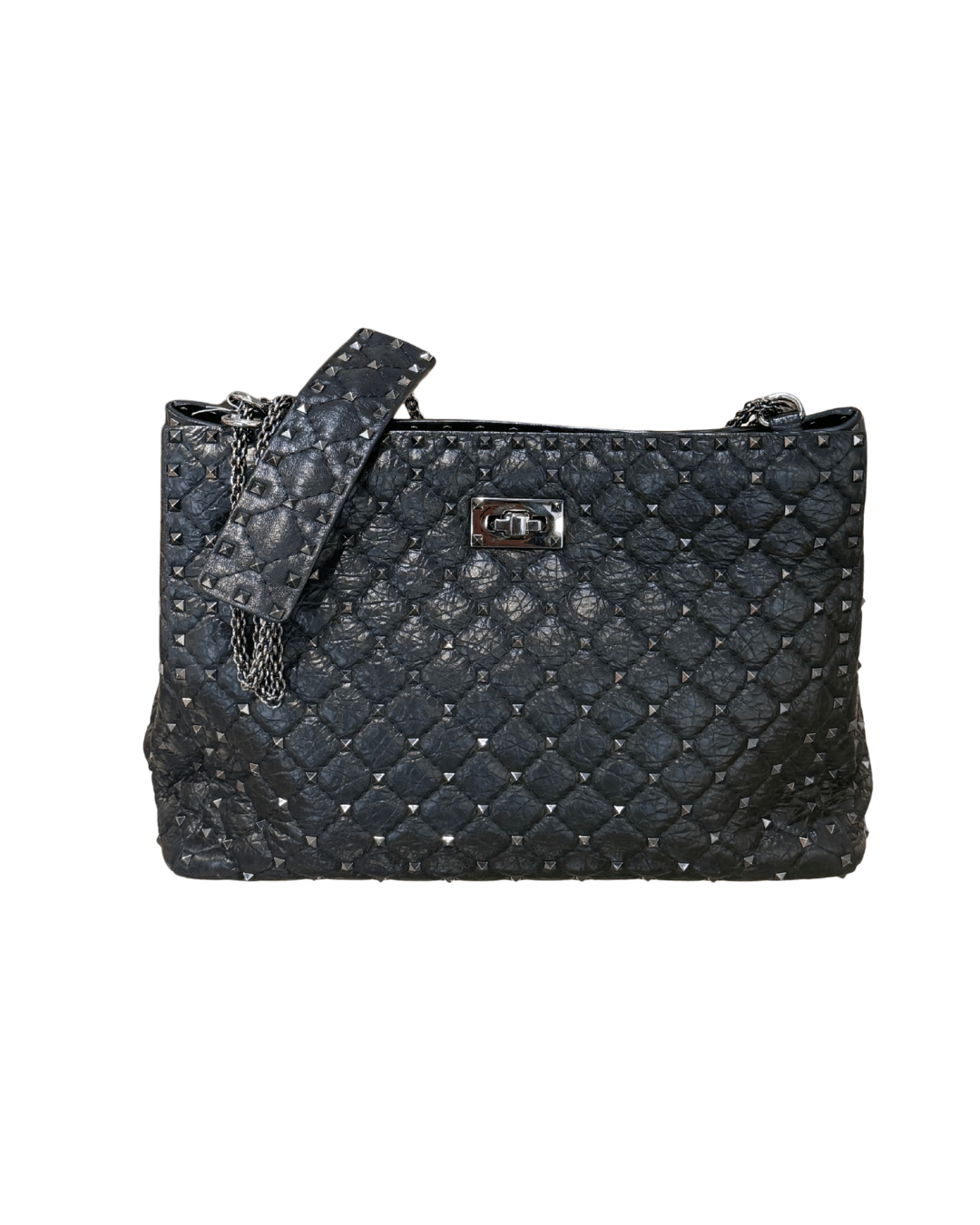 BORSA VALENTINO ROCKSTUD SPIIKE NERA