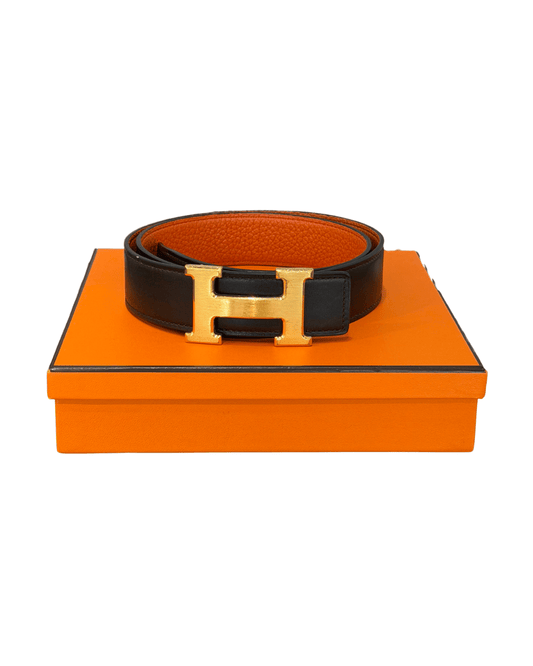 CINTURA HERMES CONSTANCE REVERSIBILE 80