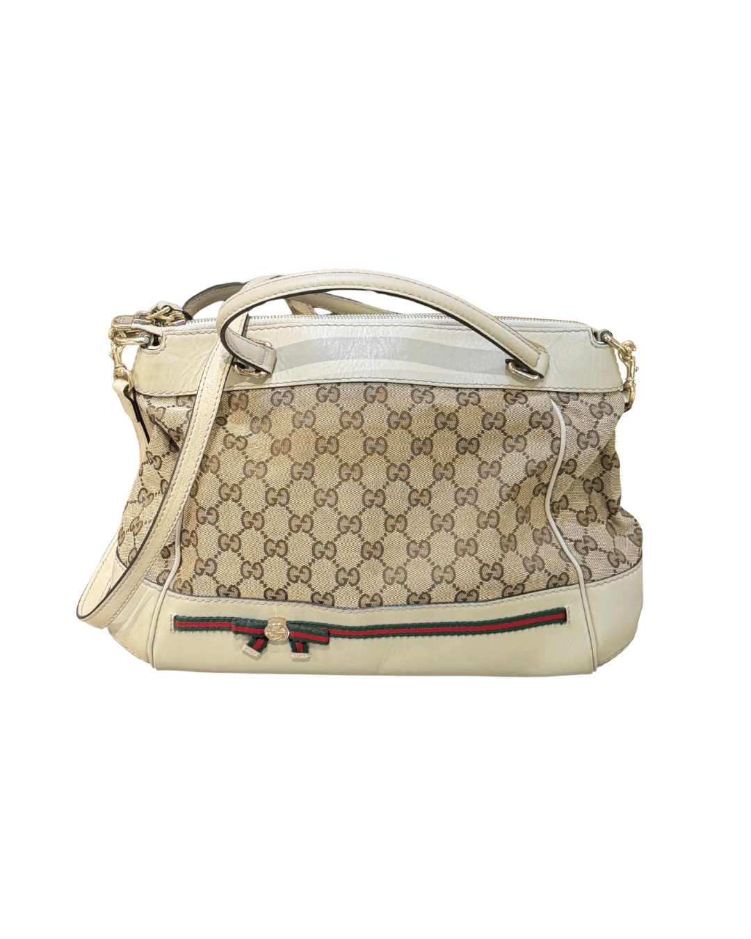 GUCCI JOY BOSTON TELA GG SUPREME RIFINITURE AVORIO